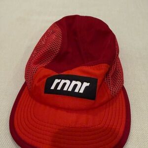 RNNR Red Mesh Running Hat